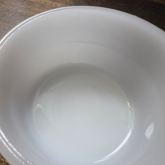 Vintage Set of 3 Glasbake Custard Cups Milk Glass Pudding Créme Brulet Ice Cream - Picture 5 of 9